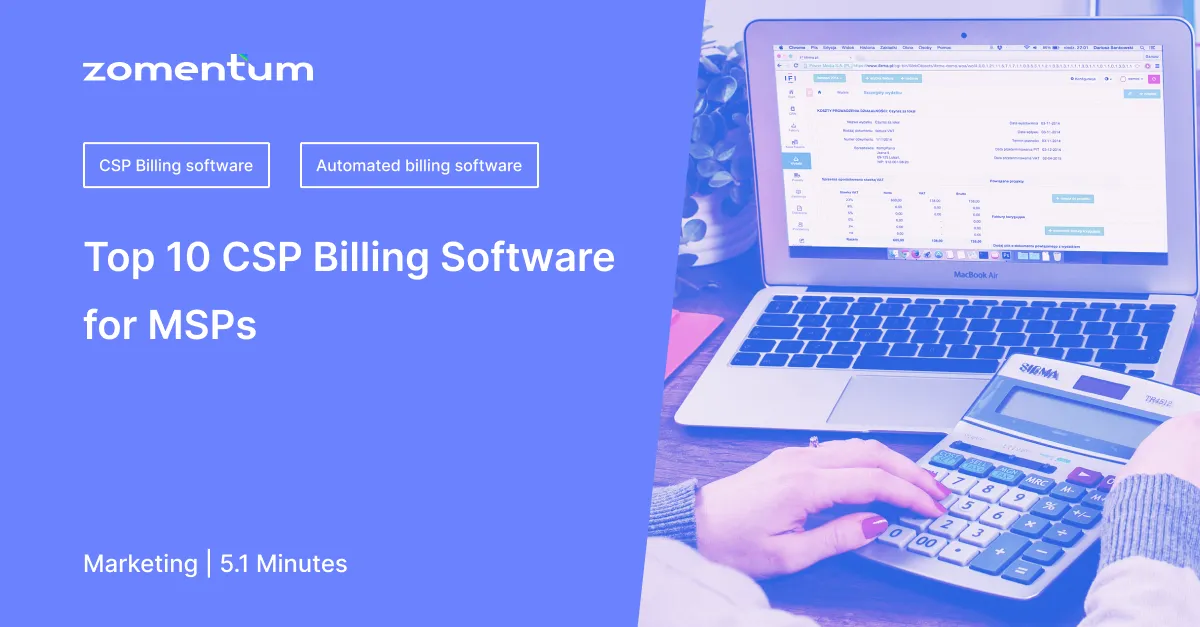Top 10 CSP Billing Software for MSPs
